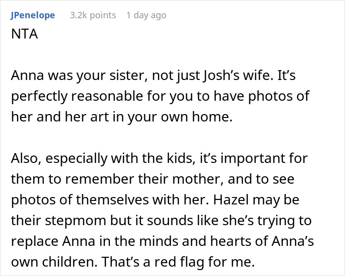 “AITA For Calling My BIL’s Wife Insanely Entitled After An Argument Over Photos Of My Sister?”