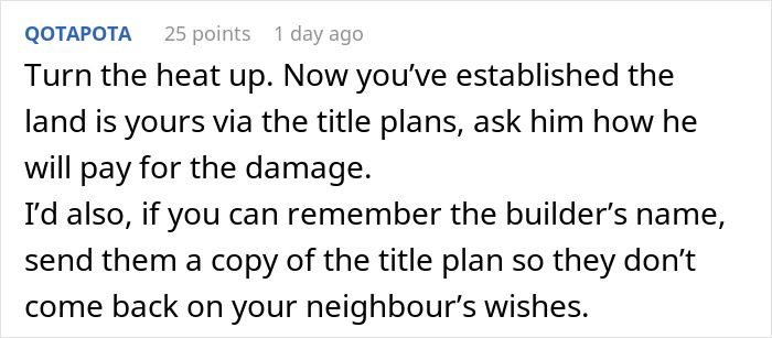 “I’ve Just Purchased A Maisonette, Neighbor Believes My Entire Garden Belongs To Him”