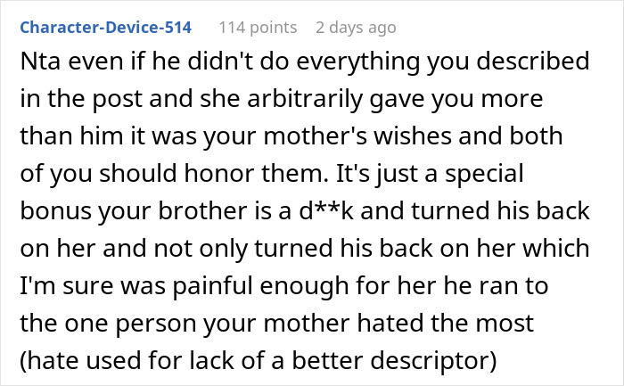 Man Can’t Understand Why He Didn’t Get Equal Inheritance, Gets A Reality Check From Sister