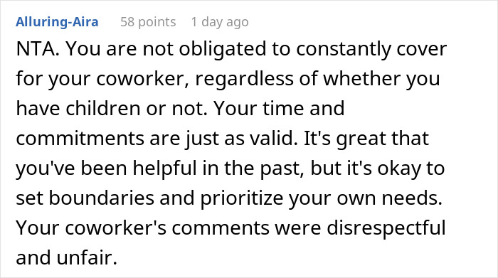 Mom Expects A Childfree Coworker To Cover For Her Whenever She Wants, Can’t Handle A “No”