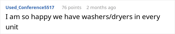 Neighbor Does Laundry After Midnight, Person Makes Sure His Clothes Are Not Washed