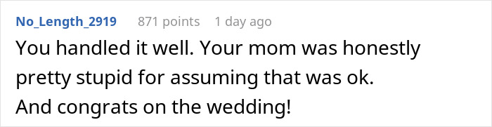 "My Wedding Is In 2 Days... This Is The Text I Wake Up To From My Mother"