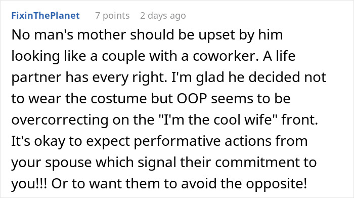 “AITA For Telling My Husband He Shouldn’t Do Matching Ken/Barbie Costumes With His Female Coworker?”