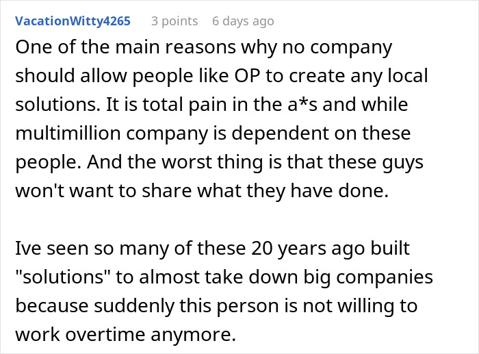 New Boss Tells Employee "No More Overtime. No Exceptions," Regrets It Real Soon