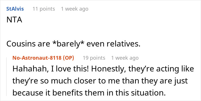 “AITA For Refusing To Give My Younger Cousin My College Fund Because She ‘Needs It More’?”