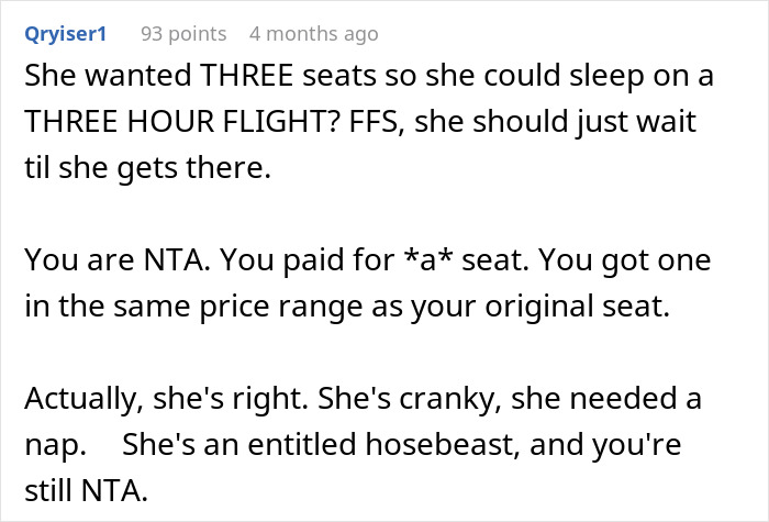 “I Should Be Ashamed”: Mom Berated For Taking Flight Attendant’s Offer Of An Upgraded Seat