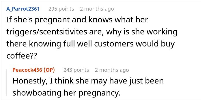 “For Real?”: Woman Buys Coffee, Thinks Pregnant Cashier’s Reaction To It Is Overdramatic