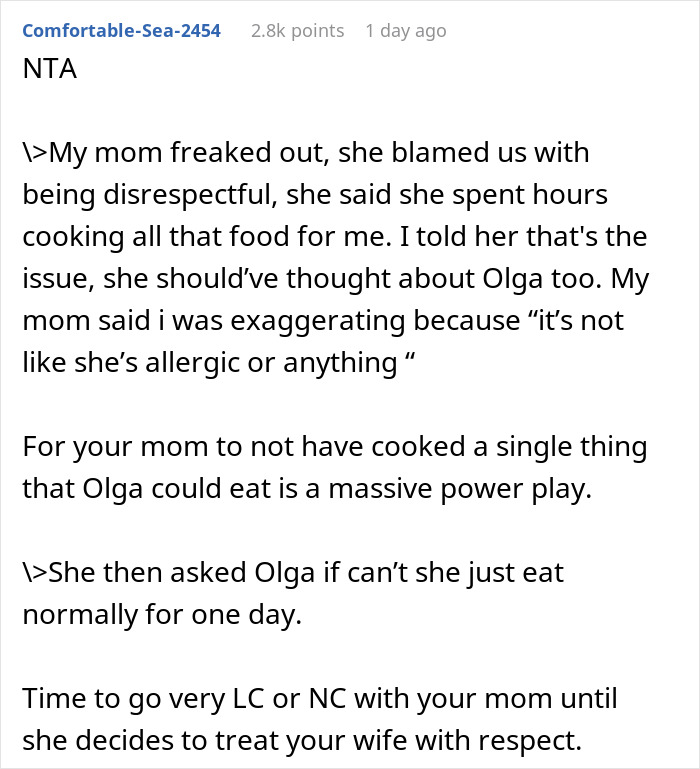 Family Drama Erupts As MIL Doesn't Serve Anything Vegan DIL Can Eat For Dinner, Spouses Leave