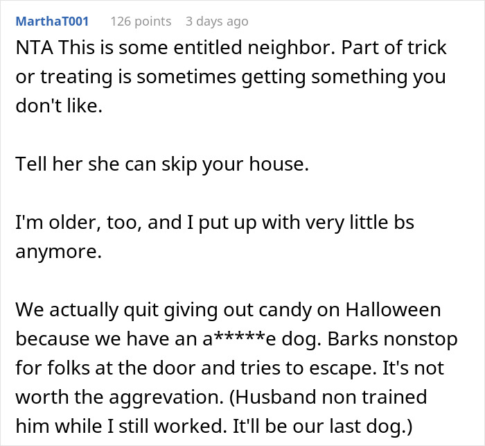 Couple Cancels Trick-Or-Treating For Everyone After One Entitled Mom Demanded Special Treatment