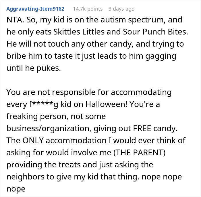 Couple Cancels Trick-Or-Treating For Everyone After One Entitled Mom Demanded Special Treatment