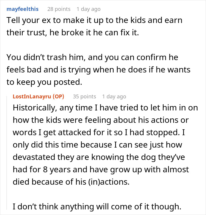 Guy Almost Lets His Kids’ Dog Die Out Of Carelessness, Clueless Why The Kids Suddenly Hate Him 