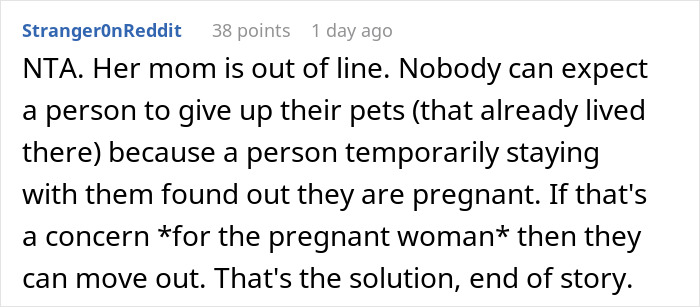 Mom Demands Woman Get Rid Of Her Own Cat Because Of Pregnant Daughter, Gets Banned From House