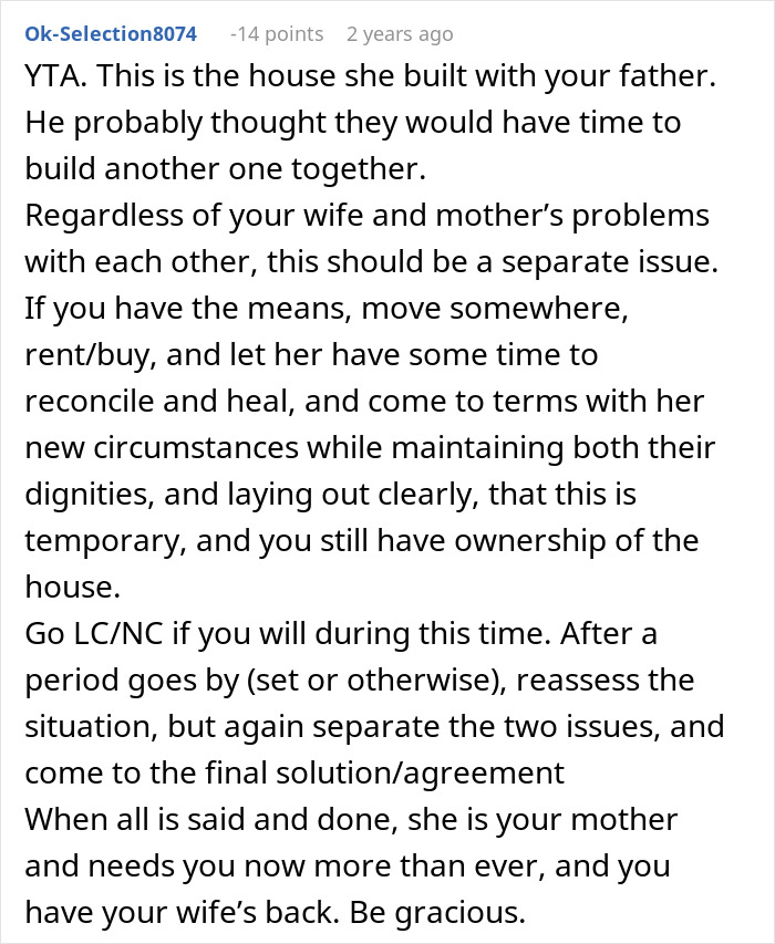 MIL Harasses DIL, Accuses Her Of Faking “Sob Story,” Son Tells Her To Get Out Of The House