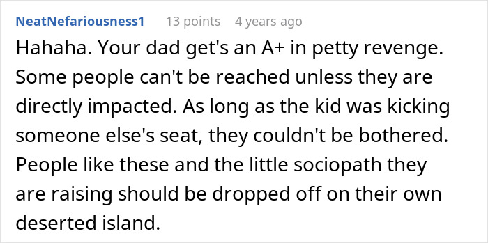 Rude Kid On Flight Won’t Stop Kicking Teen’s Seat, Dad Teaches His Parents A Lesson