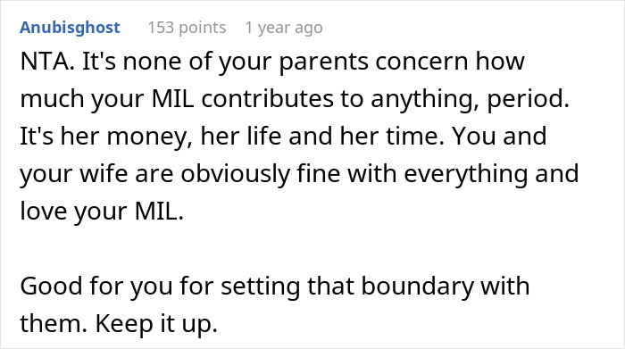 Man’s Parents Shame His MIL For Lack Of Financial And Childcare Support, He Throws Them Out