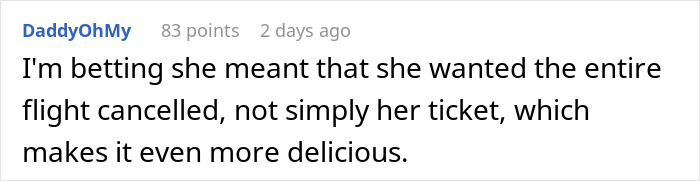 Karen Demands Entire Flight Be Canceled, Manager Doesn’t Blink An Eye And Cancels Her Ticket