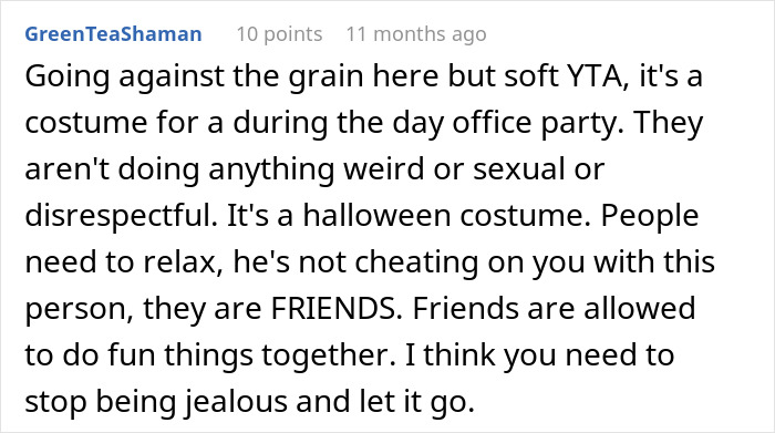 “AITA For Telling My Husband He Shouldn’t Do Matching Ken/Barbie Costumes With His Female Coworker?”