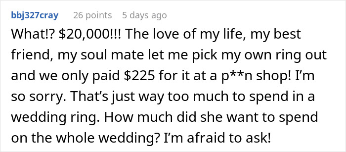 Man Realizes His Values Don’t Match His Fiancée’s After Proposing, Ends Everything