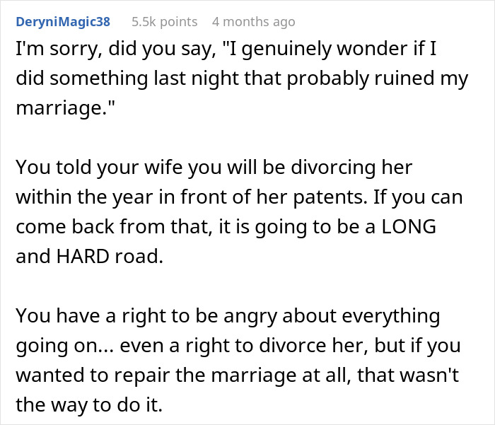 “We're Hemorrhaging Money”: Man Threatens Divorce Over Wife's Reluctance To Change Jobs