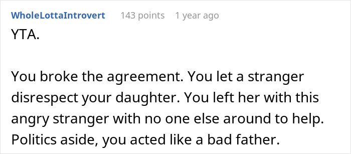 Dad Can’t Believe His Daughter Is Cutting Him Out Due To Political Views, Rants About It Online