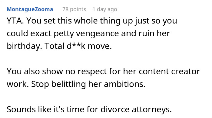 “AITA For Letting My Chronically Late Wife Miss An Event She Was Looking Forward To?”