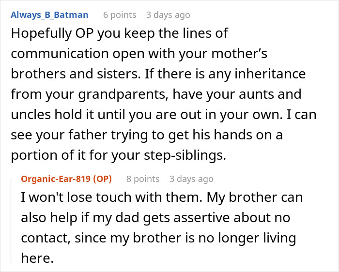  “AITA For Blaming Dad And Stepmom For Stepsiblings Thinking They Would Get Grandkid Inheritance?”