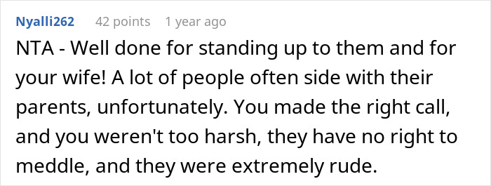 Man’s Parents Shame His MIL For Lack Of Financial And Childcare Support, He Throws Them Out