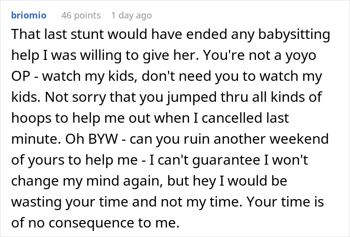 Uncle Changes All His Plans To Babysit Sister's Kids, Refuses To Help Ever Again After She Cancels