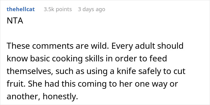 Woman Doesn't Even Know How To Cut Fruit, MIL Calls Her Pathetic