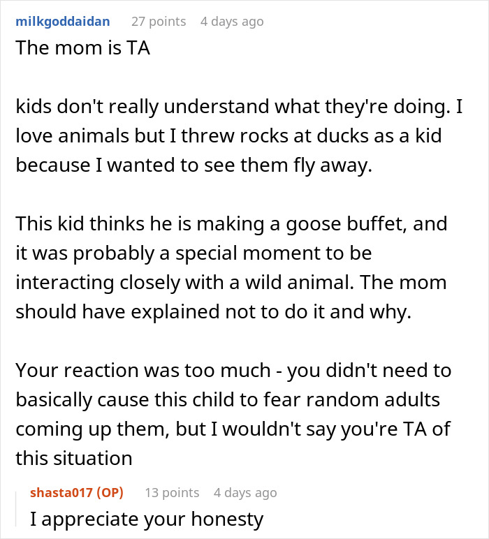 Woman Is Stunned When A Random Person Teaches Her Child A Lesson About Hurting Animals