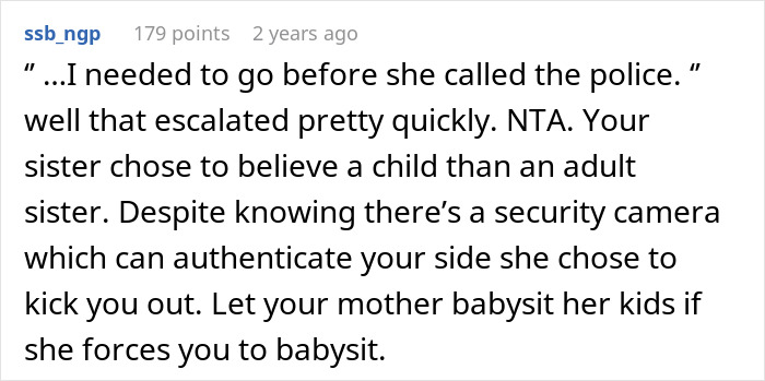 7YO Falsely Accuses Relative Of Neglecting Him While Babysitting, They Refuse To Help Anymore