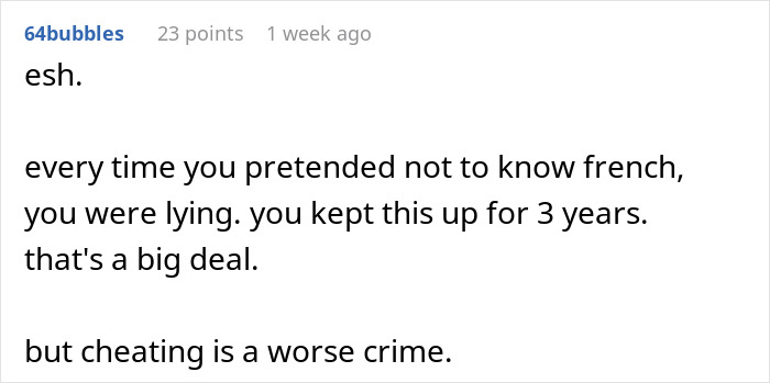 “He Got Mad”: Woman Learns BF’s Secret After Years Of Pretending Not To Understand His Language