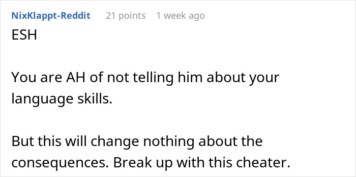 “He Got Mad”: Woman Learns BF’s Secret After Years Of Pretending Not To Understand His Language