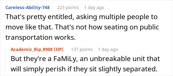  "You Need To Move": Family Furious 4 Strangers Wouldn't Let Them Sit Together