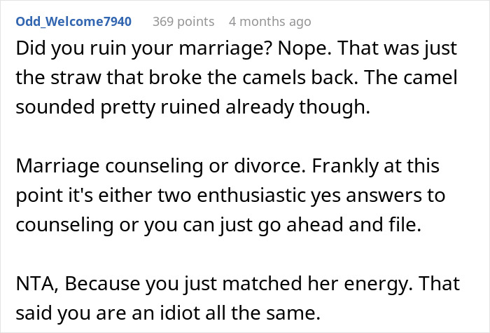 “We're Hemorrhaging Money”: Man Threatens Divorce Over Wife's Reluctance To Change Jobs