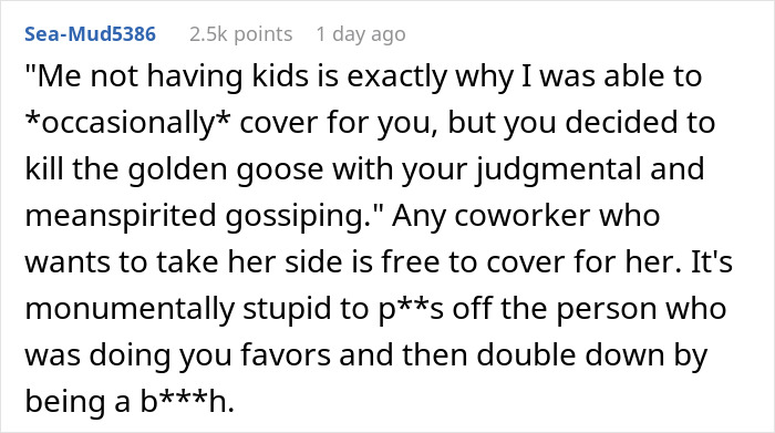 Mom Expects A Childfree Coworker To Cover For Her Whenever She Wants, Can’t Handle A “No”