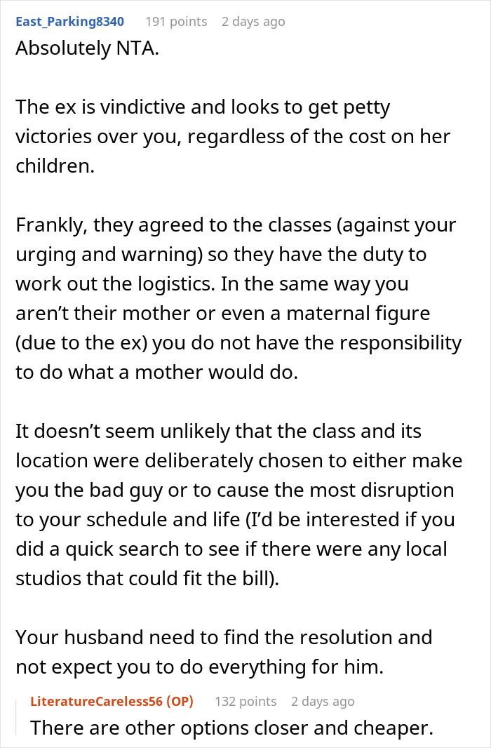 Stepmom Is Being Treated Terribly By Kids, Refuses To Take Them To Dance Class And Takes Heat