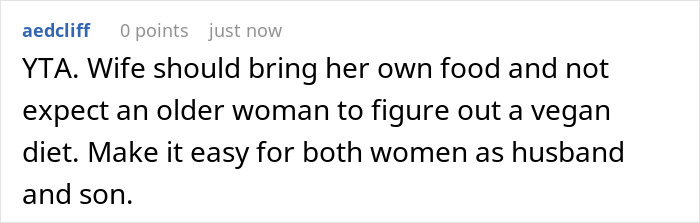 Family Drama Erupts As MIL Doesn't Serve Anything Vegan DIL Can Eat For Dinner, Spouses Leave