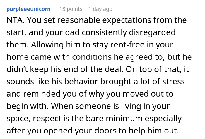 “I’m Your Father; I Shouldn’t Have To Pay”: Man Breaks Son’s House Rules, Eviction Ensues