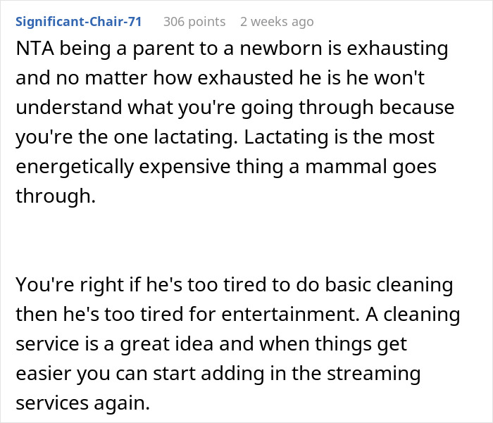 Man Faces The Consequences Of His Weaponized Incompetence He Used Against His Postpartum Wife