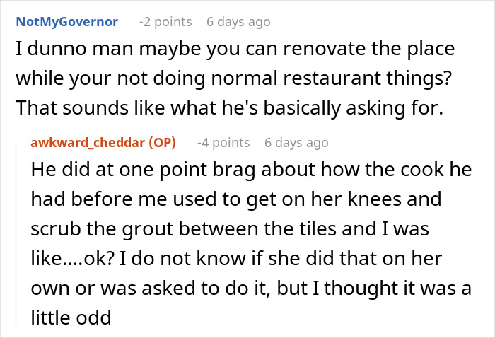 “Boss Tells Me I Need To Clock Out When Restaurant Is Slow”