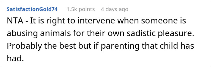 Woman Is Stunned When A Random Person Teaches Her Child A Lesson About Hurting Animals