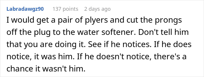 Woman Suspects Hubby Turned On Soft Water To “Test” Her Eczema, Worries About Her Marriage