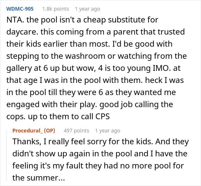 Dad Leaves 4YO And 5YO In Public Pool And Moseys Down To A Bar, Can’t Believe Staff Called Cops