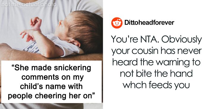 “Doing Us A Favor”: Couple Kick Out Their Cousin For Publicly Mocking Their Child’s Name