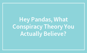 Hey Pandas, What Conspiracy Theory You Actually Believe? (Closed)