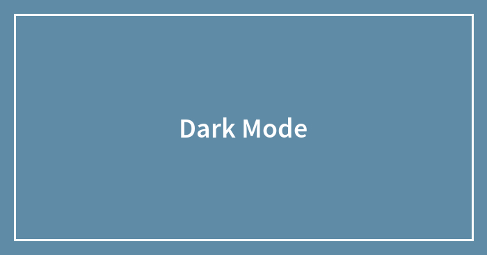 Dark Mode