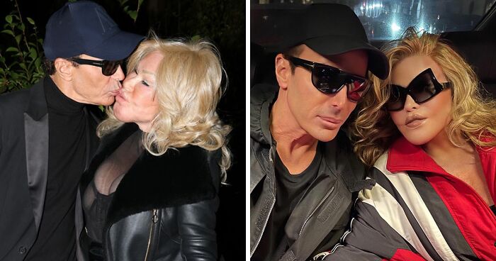 Jocelyn Wildenstein, 82, Looks Youthful As She Shares Kiss With Younger Fiancé Lloyd