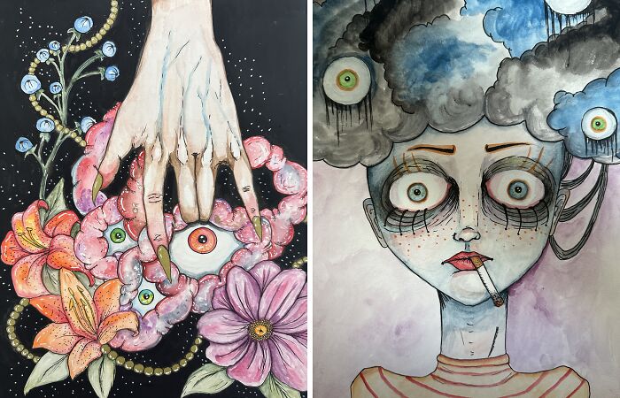 My 6 Watercolor Artworks