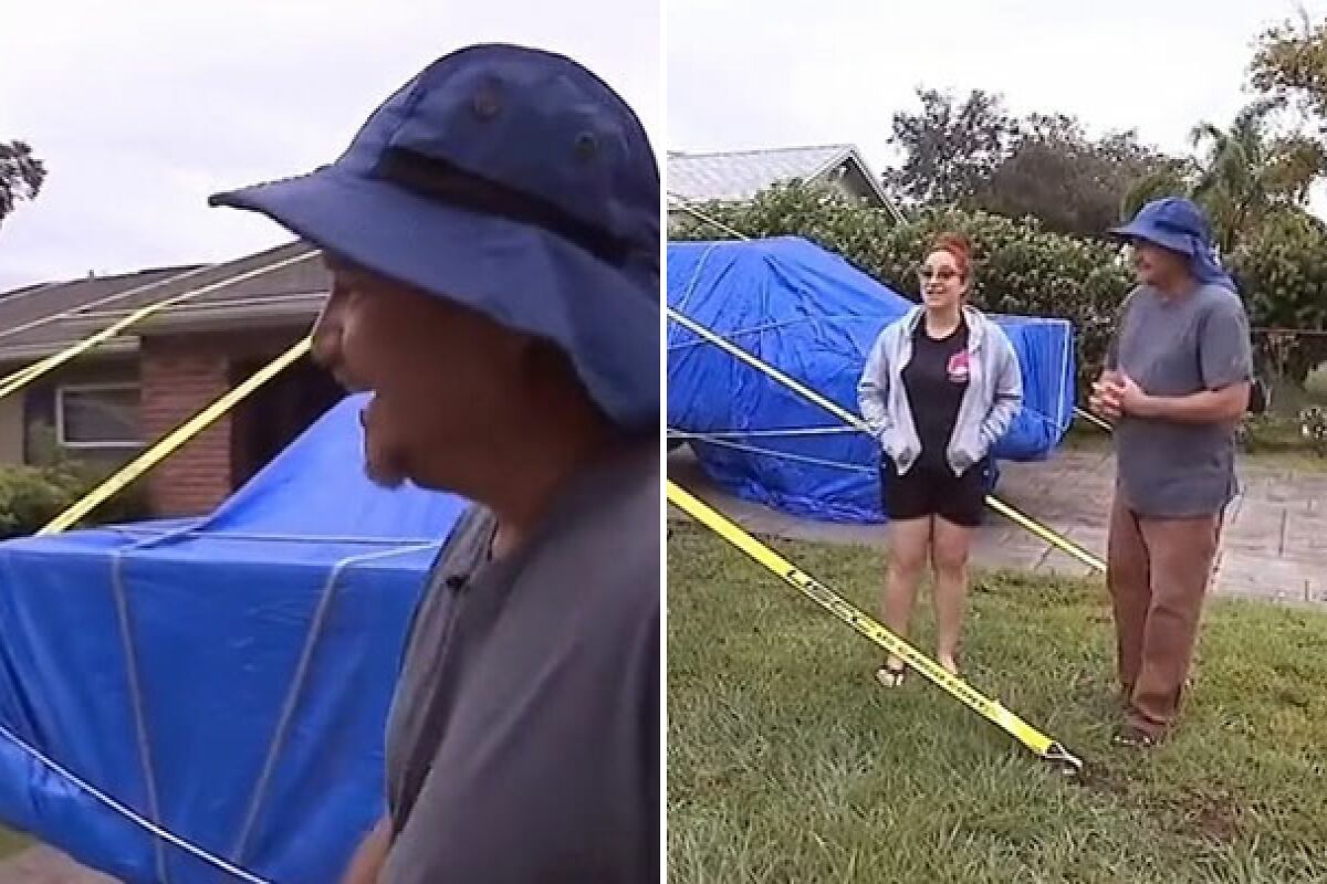 Viral Ratchet Strap Roof Hack Saves Family’s Home From Hurricane Milton, But Experts Have Doubts